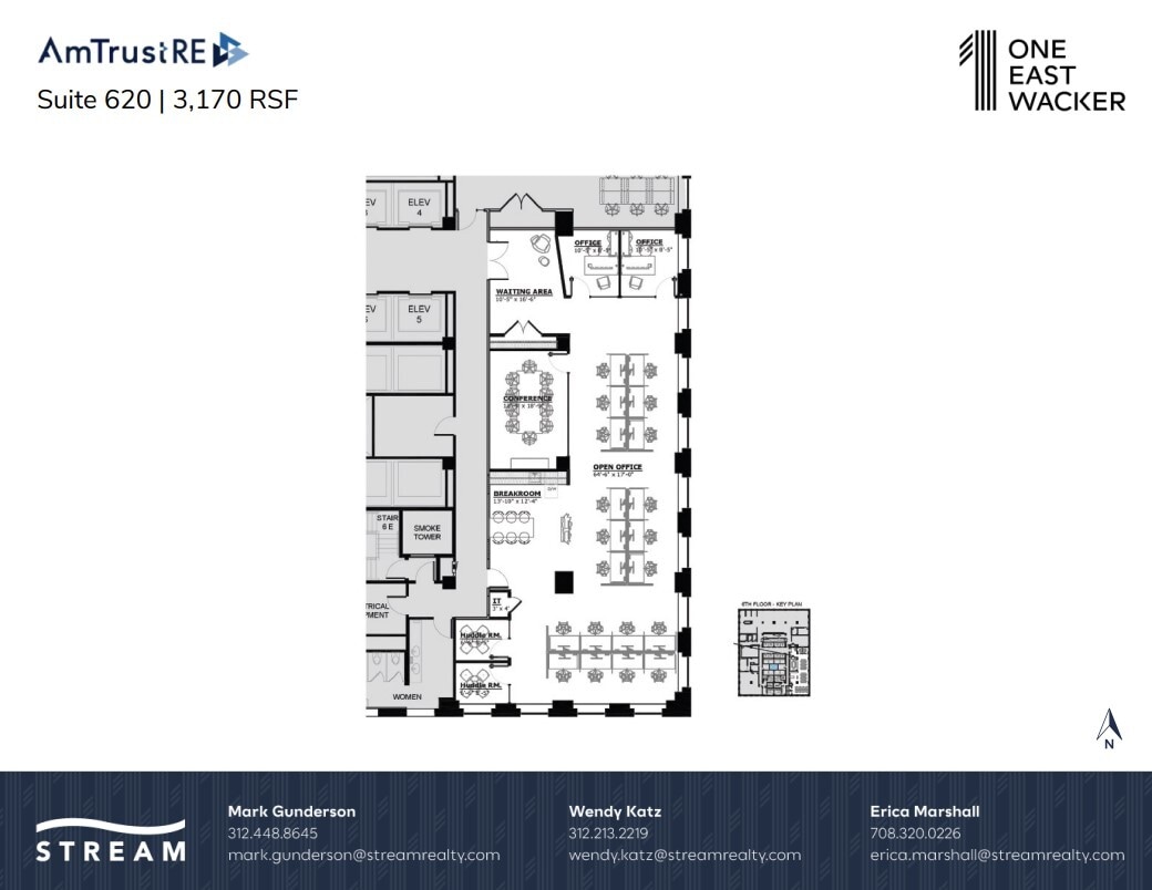 1 E Wacker Dr, Chicago, IL to rent Floor Plan- Image 1 of 1