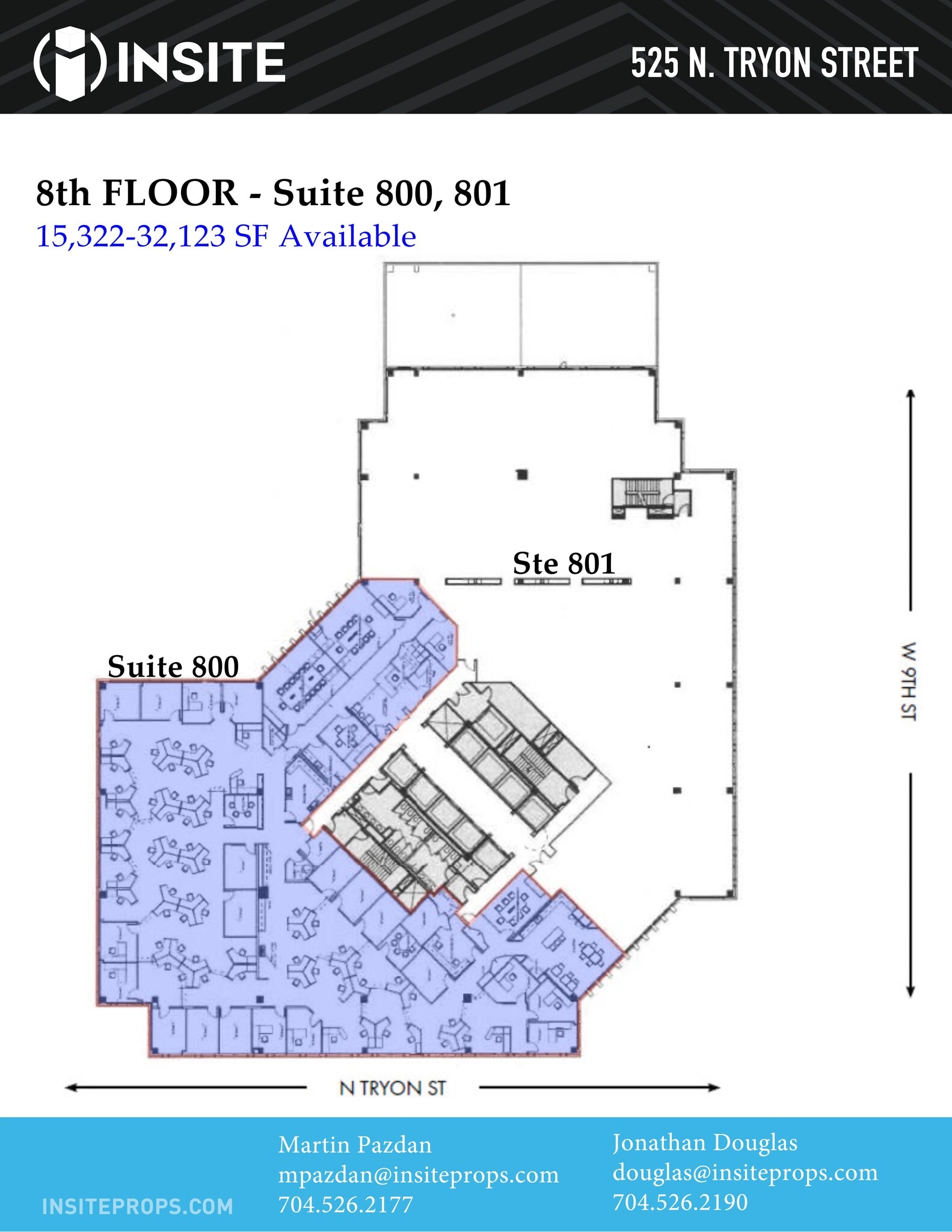 525 N Tryon St, Charlotte, NC to rent Site Plan- Image 1 of 1