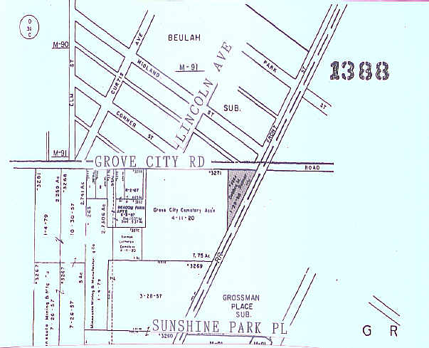 3553 Grove City Rd, Grove City, OH for sale - Plat Map - Image 2 of 5