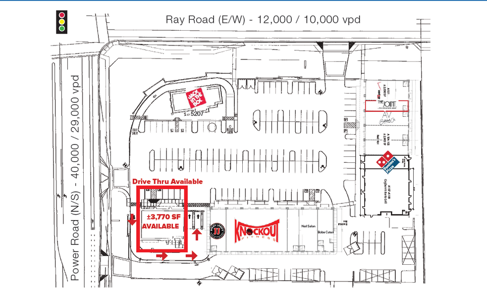 S Power Rd, Mesa, AZ for rent - Site Plan - Image 2 of 4