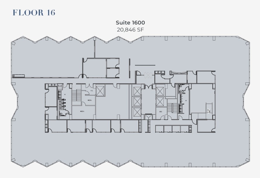 300 Convent St, San Antonio, TX to rent Floor Plan- Image 1 of 1