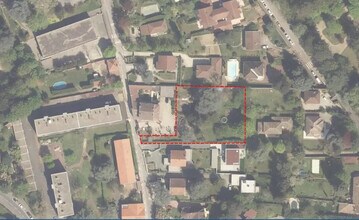 Écully - Aerial  map view