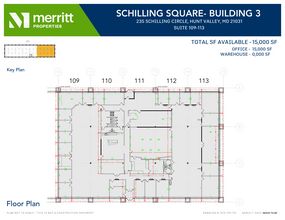 215 Schilling Cir, Hunt Valley, MD for rent Floor Plan- Image 1 of 1