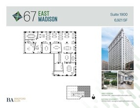 67 E Madison St, Chicago, IL to rent Floor Plan- Image 1 of 4