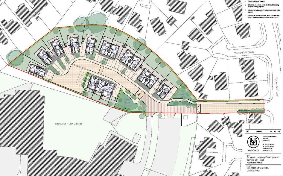 7 Penland Close, Haywards Heath for sale - Site Plan - Image 2 of 3