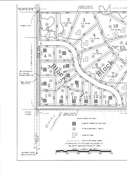 Old Highway 371, Jenkins, MN for sale - Plat Map - Image 1 of 3