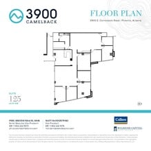 3900 E Camelback Rd, Phoenix, AZ to rent Floor Plan- Image 1 of 2