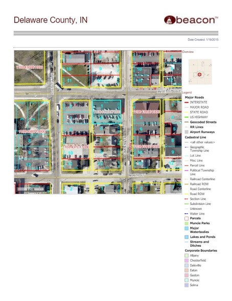 1801 W University Ave, Muncie, IN for rent - Site Plan - Image 2 of 2