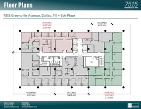 7515 Greenville Ave, Dallas, TX for rent Floor Plan- Image 1 of 2