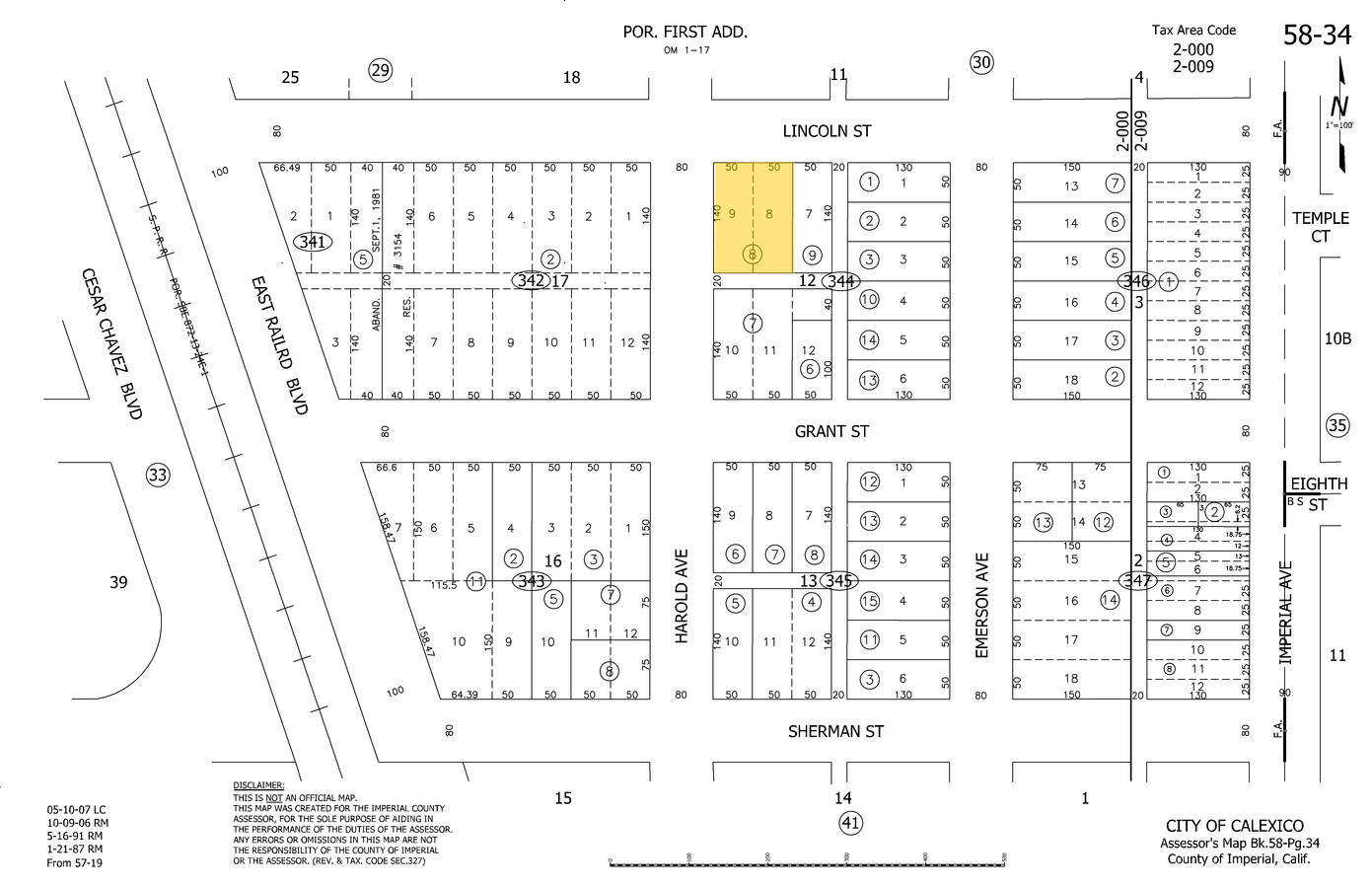 Plat Map