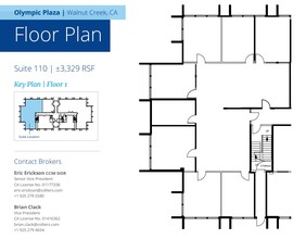 1910 Olympic Blvd, Walnut Creek, CA for rent Floor Plan- Image 1 of 1