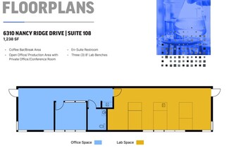 6310 Nancy Ridge Dr, San Diego, CA for rent Floor Plan- Image 1 of 1