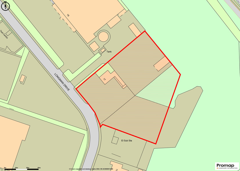 17A Longman Dr, Inverness for rent - Site Plan - Image 2 of 2