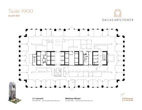 2200 Ross Ave, Dallas, TX for rent Floor Plan- Image 1 of 1