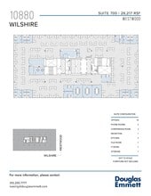 10880 Wilshire Blvd, Los Angeles, CA to rent Floor Plan- Image 1 of 1
