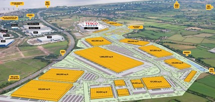 Westgate, Severn Beach, SGC - aerial  map view