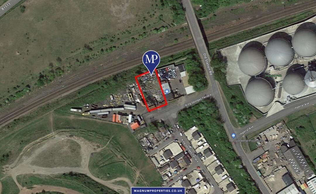 King Georges Ter, Middlesbrough to rent Aerial- Image 1 of 2