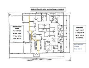 3151 Columbia Blvd, Bloomsburg, PA for rent Floor Plan- Image 1 of 3