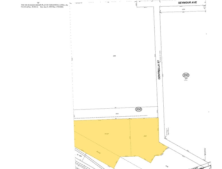 10700 W Waveland Ave, Franklin Park, IL for rent - Plat Map - Image 2 of 13