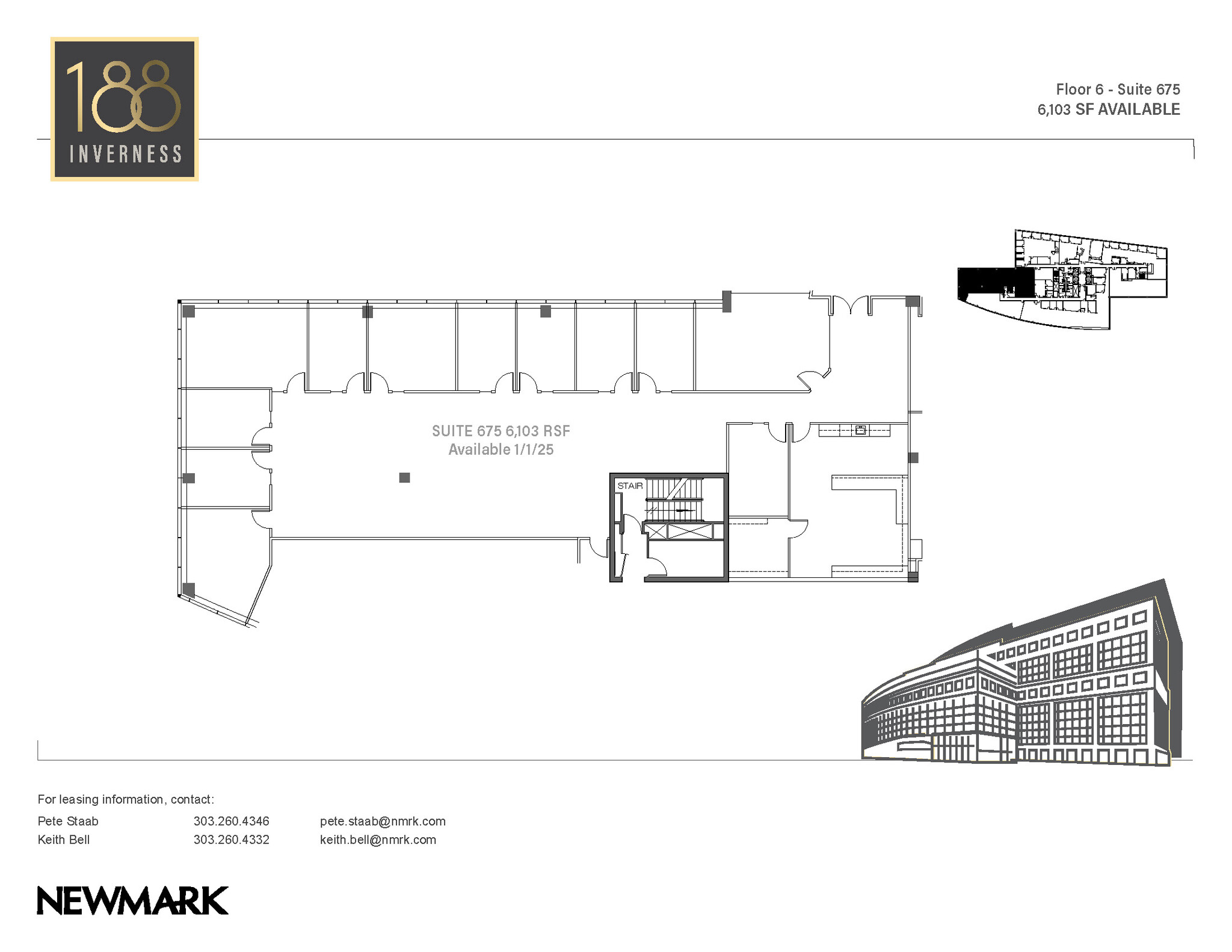 188 Inverness Dr W, Englewood, CO for rent Floor Plan- Image 1 of 2