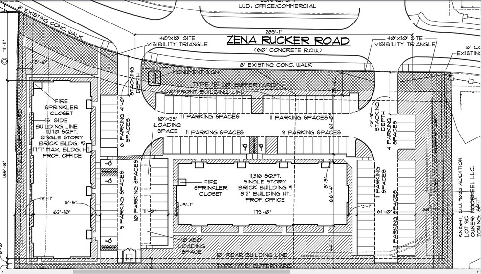 731 Zena Rucker Rd, Southlake, TX for rent - Site Plan - Image 3 of 6