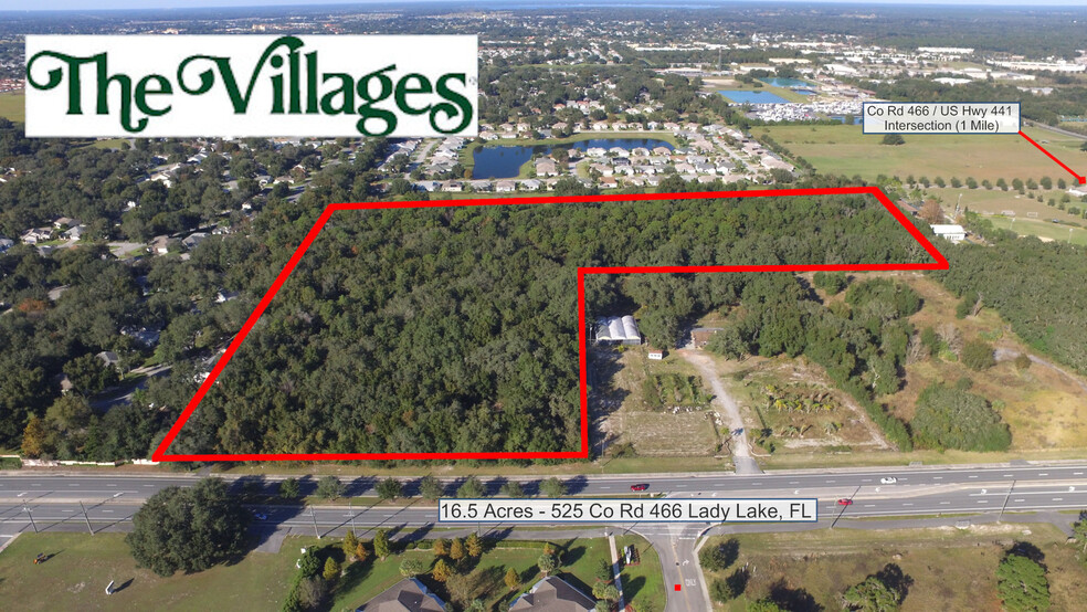 525 County Road 466, Lady Lake, FL for sale - Building Photo - Image 1 of 1