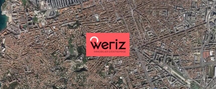 Marseille - Aerial  map view