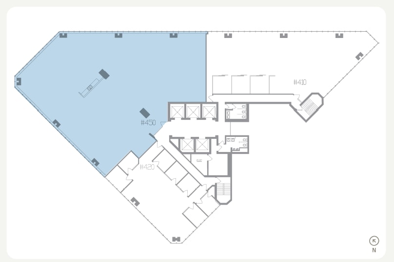 1500 W Georgia St, Vancouver, BC to rent Floor Plan- Image 1 of 7