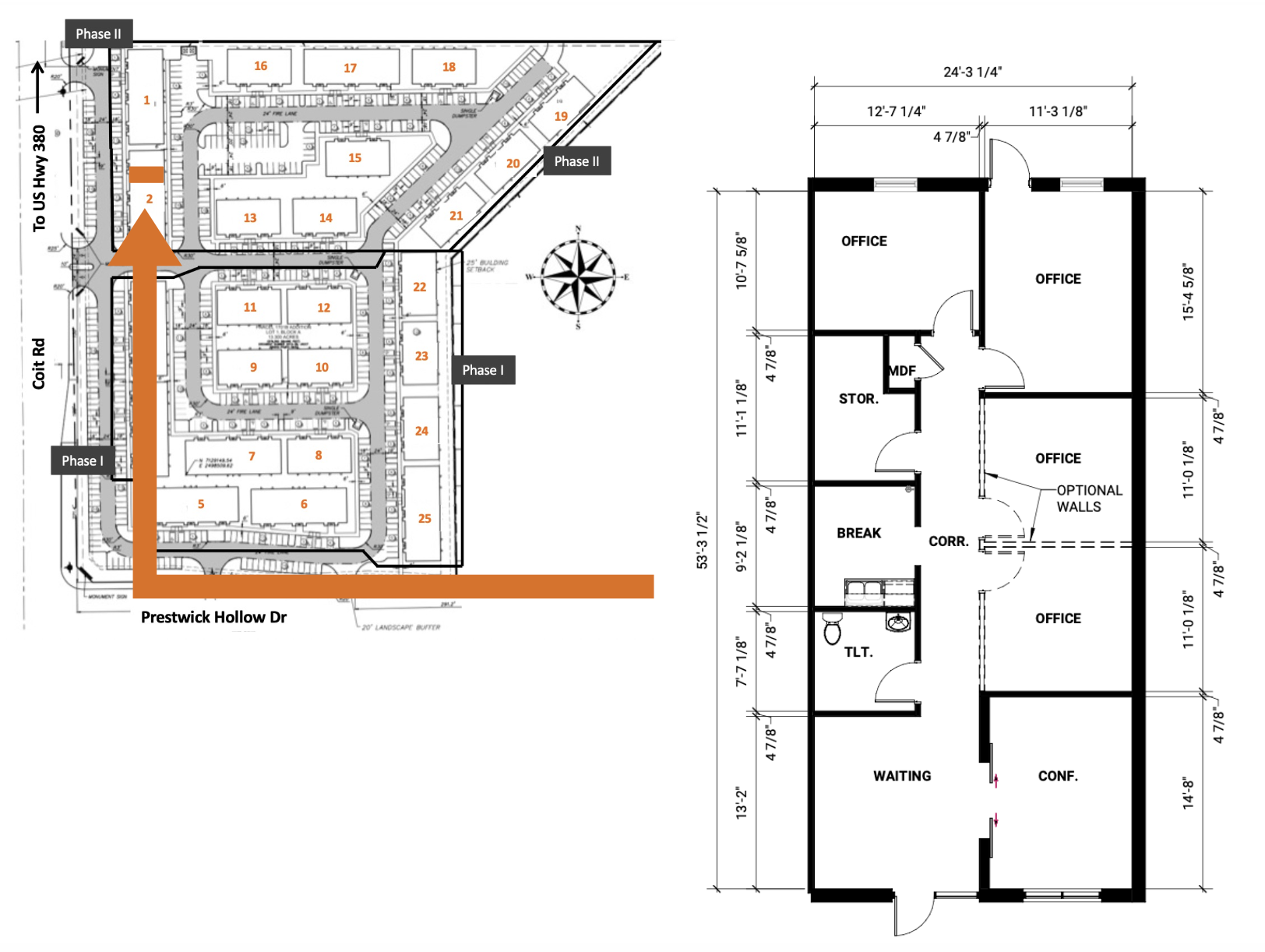 1400 N Coit Rd, McKinney, TX for rent Floor Plan- Image 1 of 10