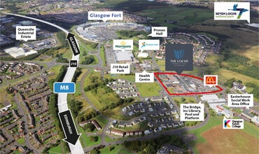 Shandwick Sq, Glasgow to rent Aerial- Image 1 of 2