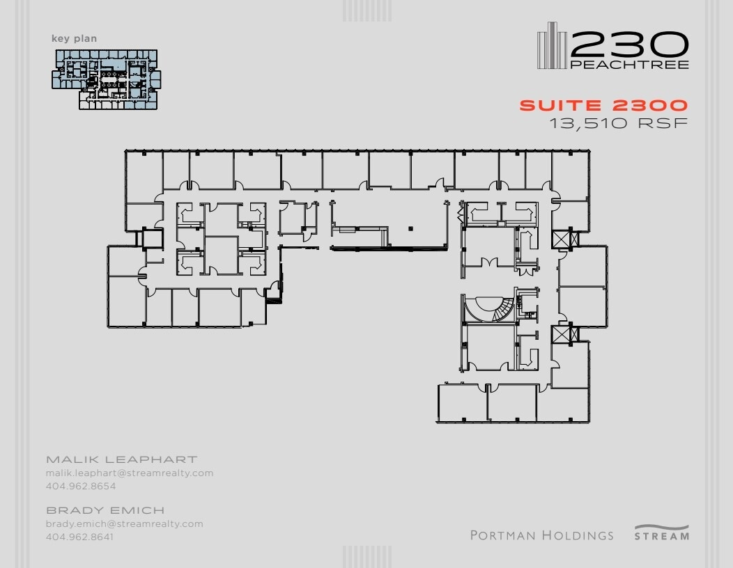 230 Peachtree St NW, Atlanta, GA to rent Floor Plan- Image 1 of 1