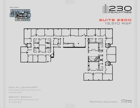 230 Peachtree St NW, Atlanta, GA to rent Floor Plan- Image 1 of 1