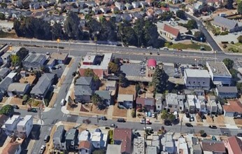 840 El Camino Real, South San Francisco, CA - aerial  map view - Image1