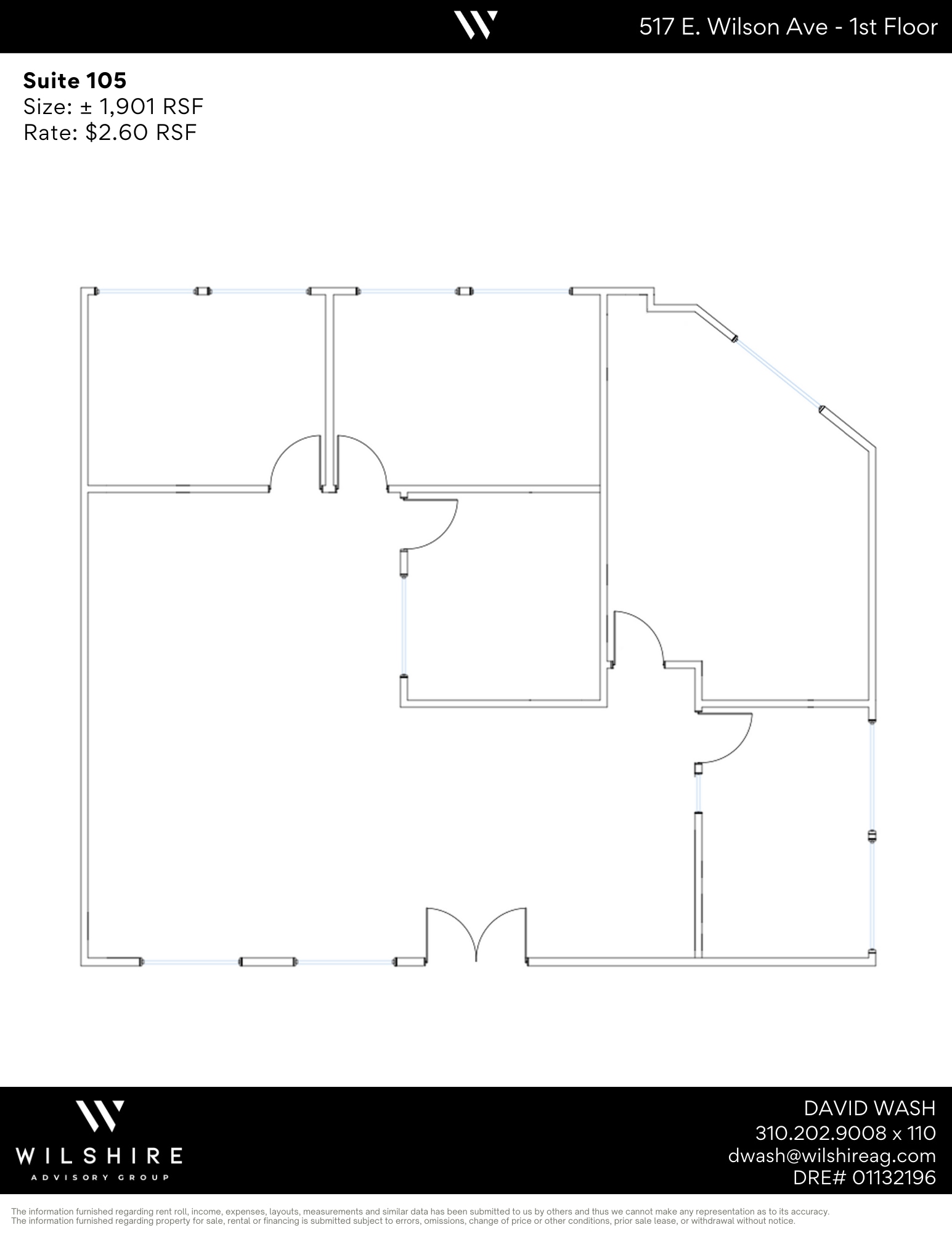 517 E Wilson Ave, Glendale, CA to rent Building Photo- Image 1 of 1