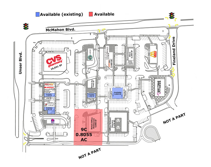 Unser Blvd, Albuquerque, NM for rent - Site Plan - Image 2 of 3