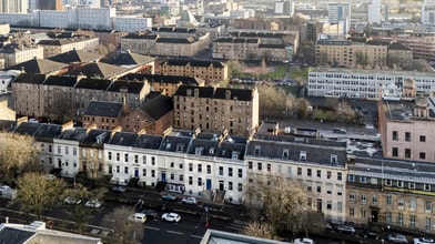 11 Sandyford Pl, Glasgow, GLG - Aerial map view