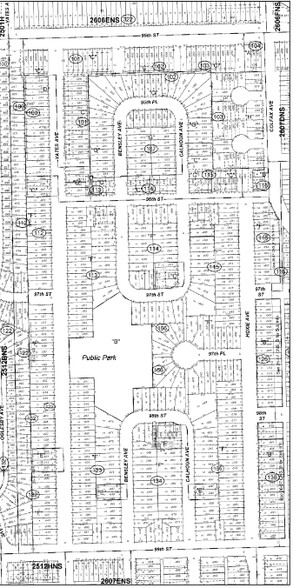 9624 S Colfax Ave, Chicago, IL for sale - Plat Map - Image 2 of 2