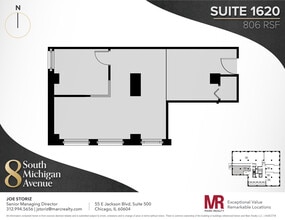 8 S Michigan Ave, Chicago, IL to rent Floor Plan- Image 1 of 6