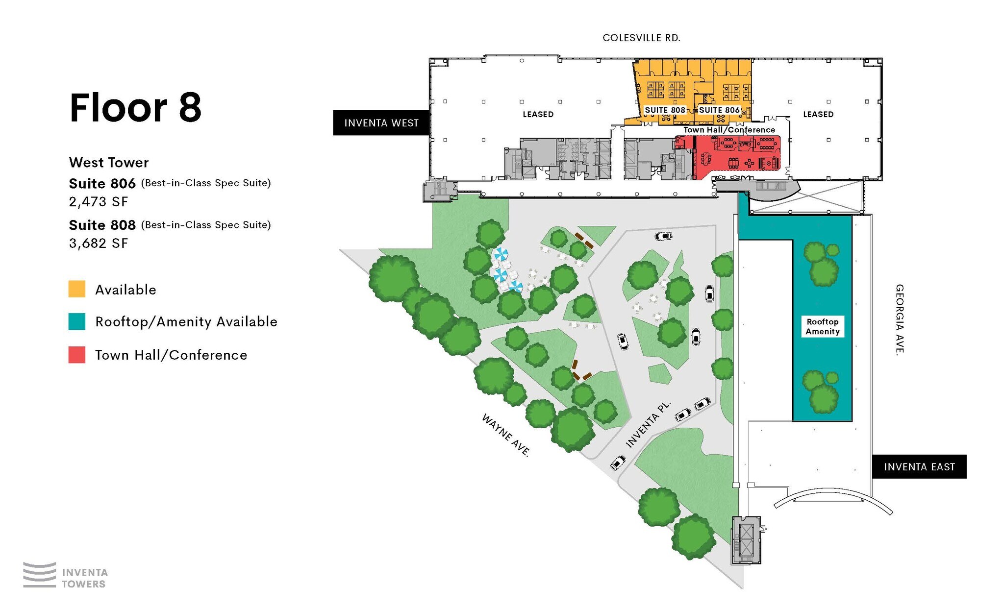 1 Inventa Pl, Silver Spring, MD to rent Floor Plan- Image 1 of 2