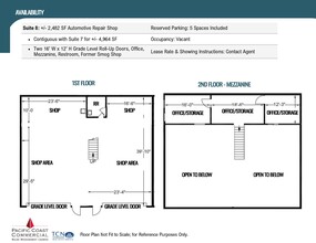 7645 Carroll Rd, San Diego, CA for rent Floor Plan- Image 1 of 2