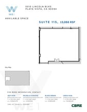 5510 Lincoln Blvd, Playa Vista, CA for rent Floor Plan- Image 1 of 5