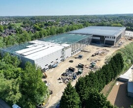 Saxon Way, Corby, NTH - AERIAL map view