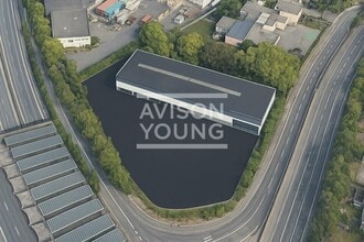 Villeneuve La Garenne - Aerial map view