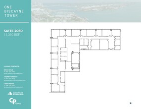 2 S Biscayne Blvd, Miami, FL for rent Site Plan- Image 1 of 1