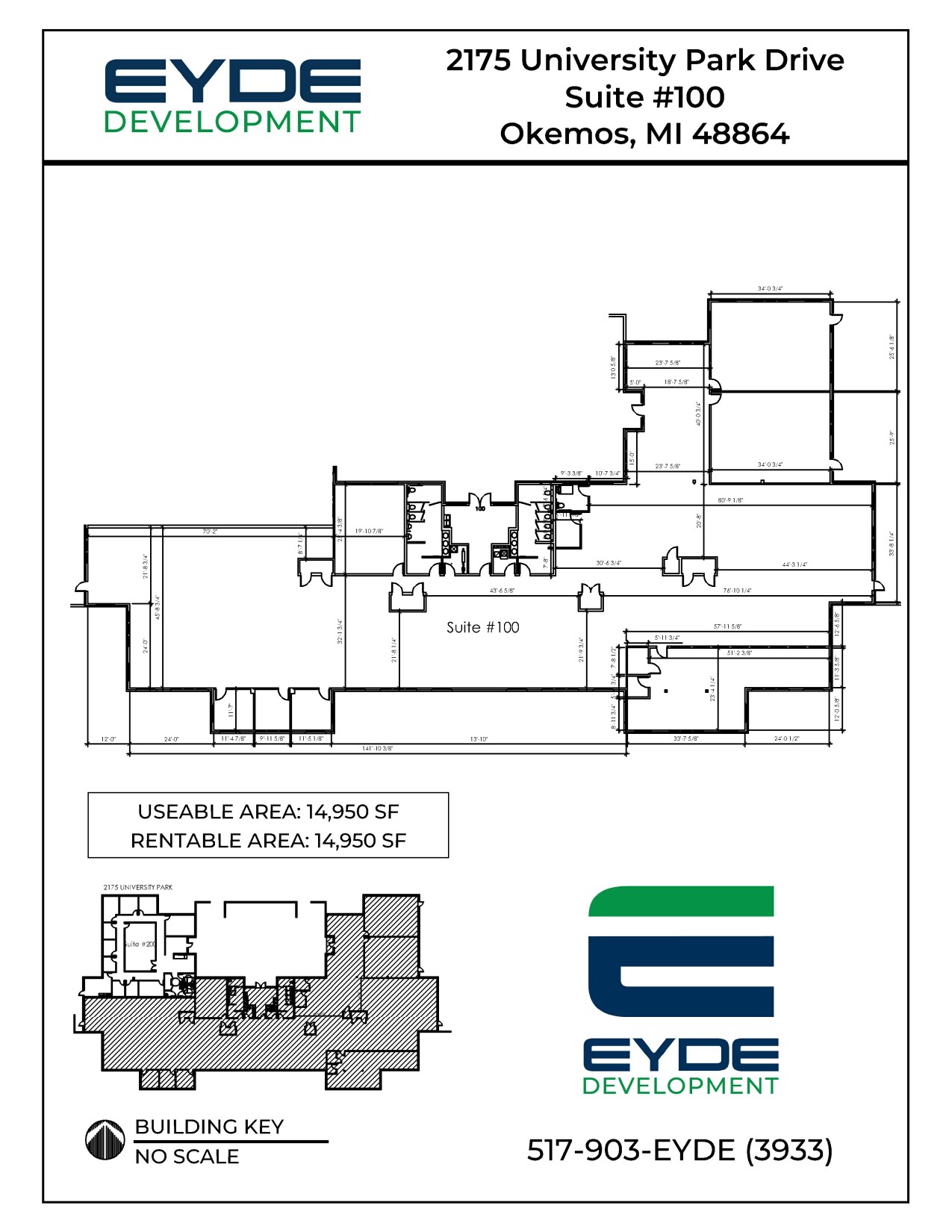 2175 University Park Dr, Okemos, MI for rent Floor Plan- Image 1 of 1