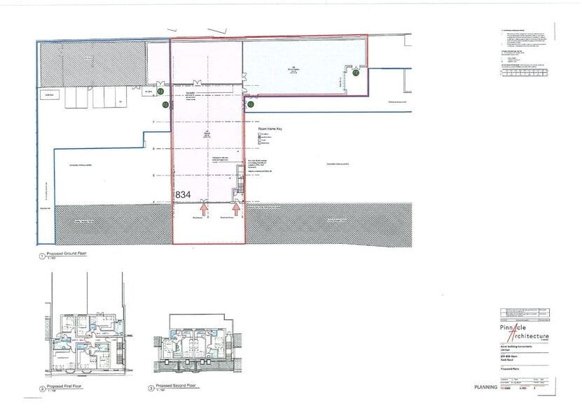 834-838 Alum Rock Rd, Birmingham for sale - Floor Plan - Image 1 of 2