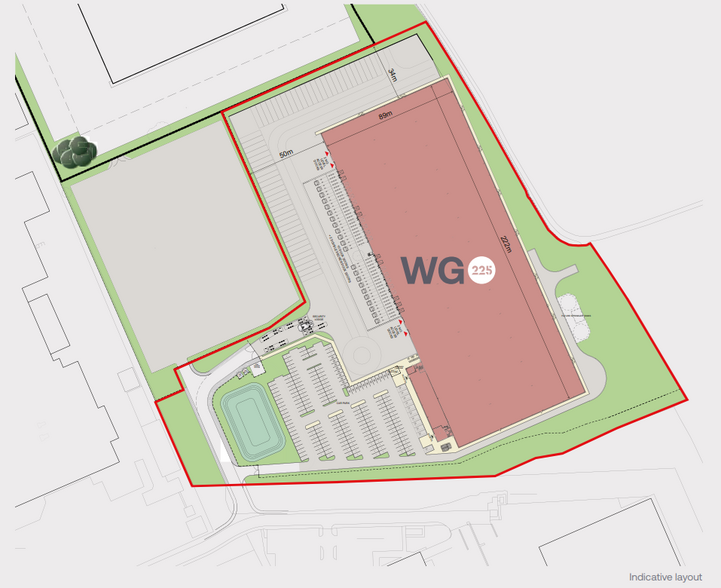 Road One, Winsford for rent - Site Plan - Image 2 of 2