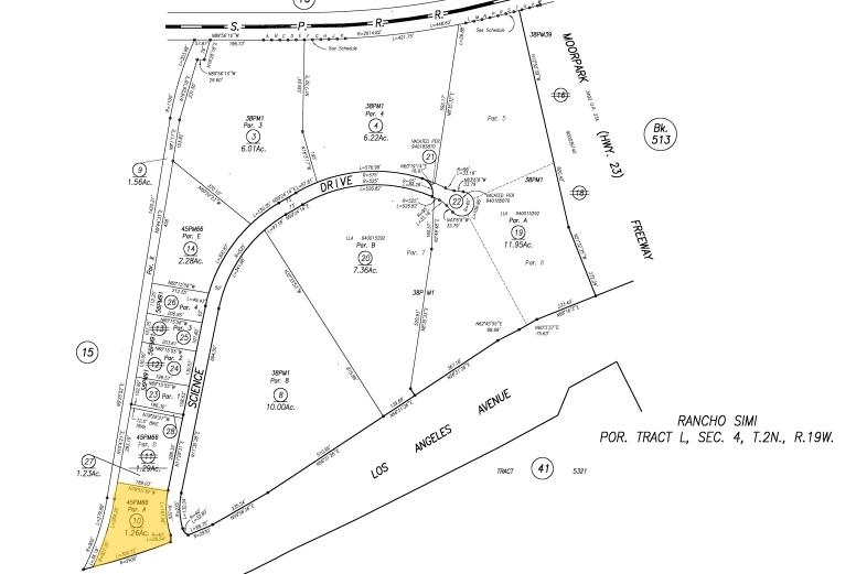 301 Science Dr, Moorpark, CA for rent - Plat Map - Image 2 of 4