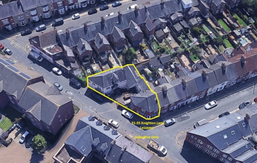 31-35 Knighton Lane, Leicester for sale Aerial- Image 1 of 1