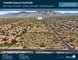More details for NEC Thornydale Rd & Sumter Dr, Tucson, AZ - Land for Sale